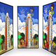 Illustration for article titled Watch this 35,000 brick Lego mosaic come to life